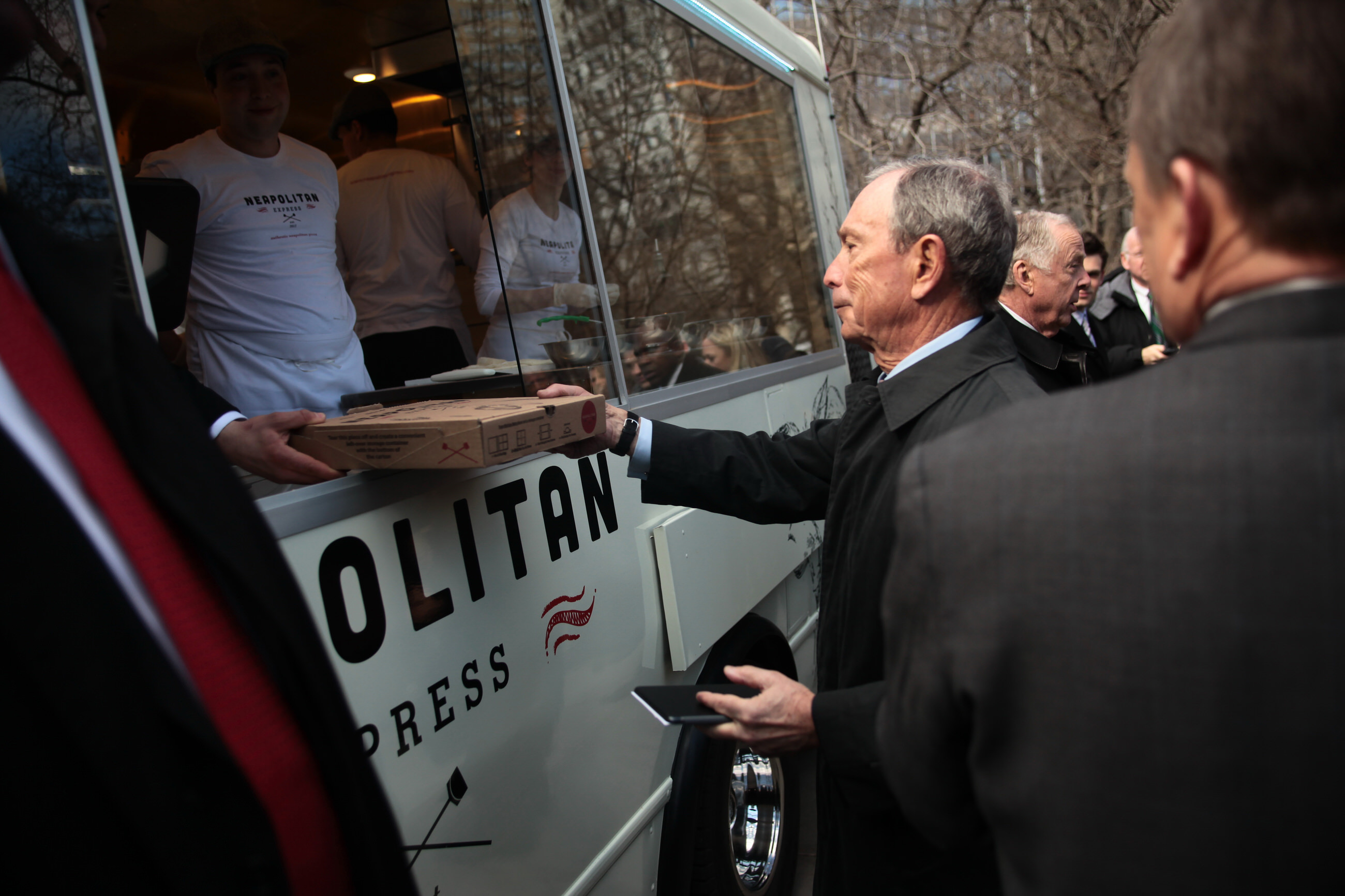 Mike Bloomberg supporting small business