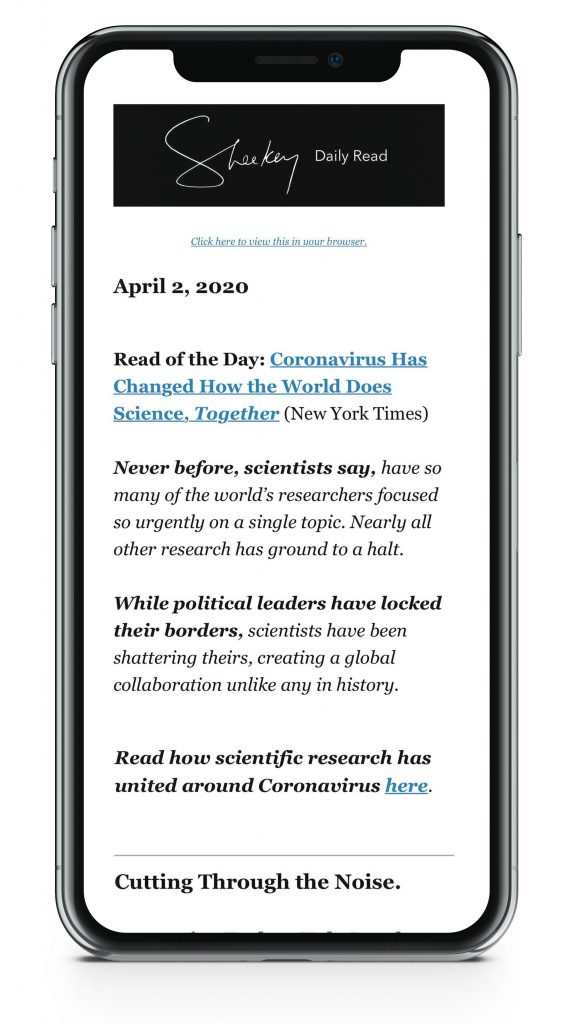 Sheekey Daily Read