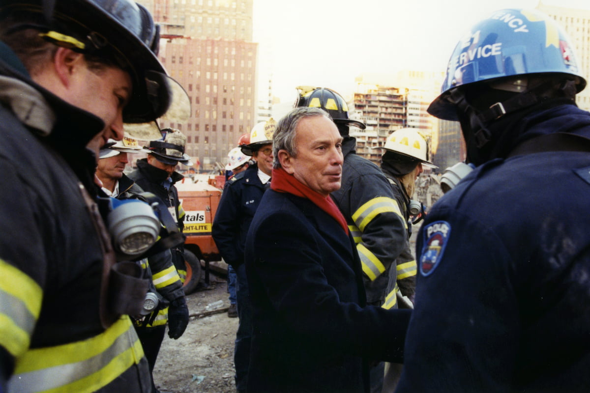 Mike Bloomberg at Ground Zero