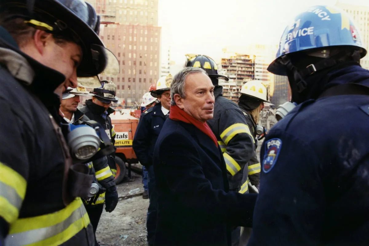 Mike Bloomberg at Ground Zero