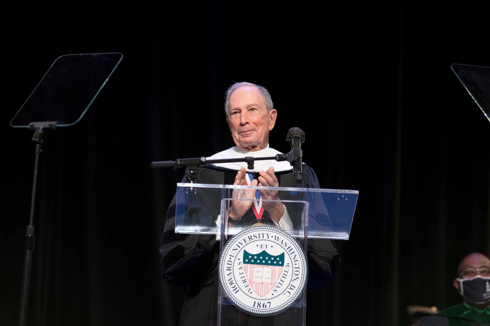 Mike Bloomberg at Howard University Commencement