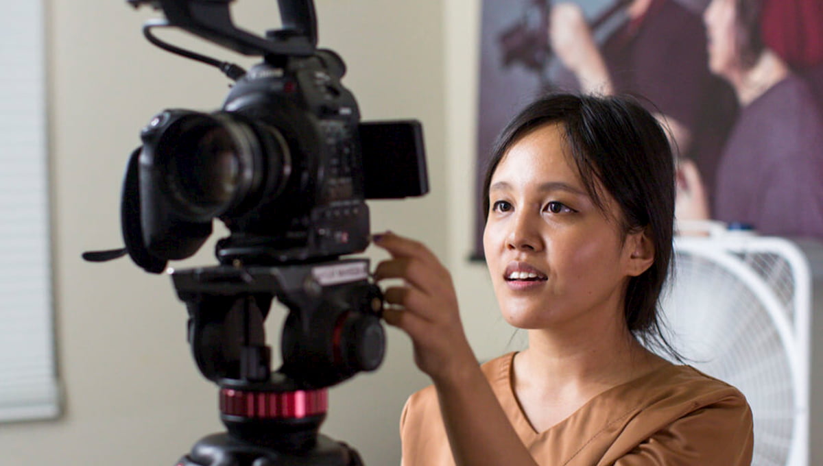 BAYCAT works to increase access to visual storytelling skills and jobs for young people from backgrounds underrepresented in the industry. (Photo credit: Nadia Andreini and BAYCAT)