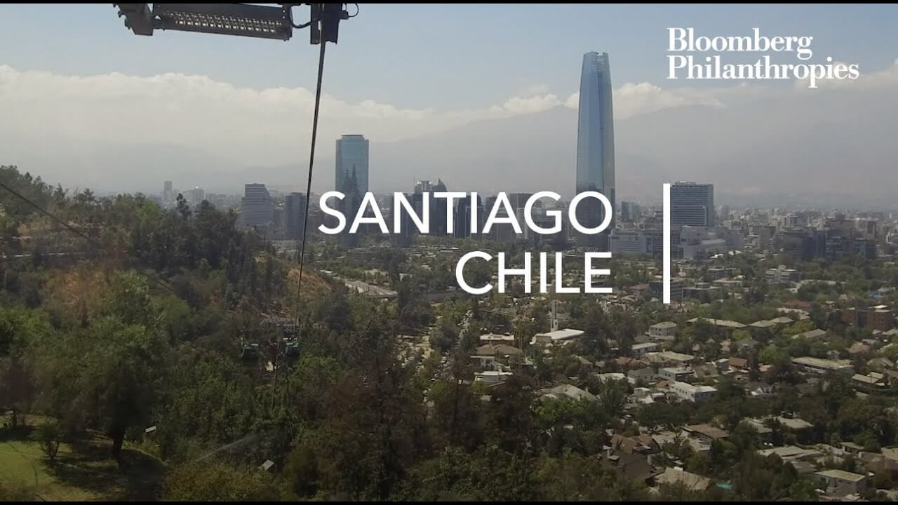 Encouraging kids to live a healthy lifestyle in Santiago de Chile