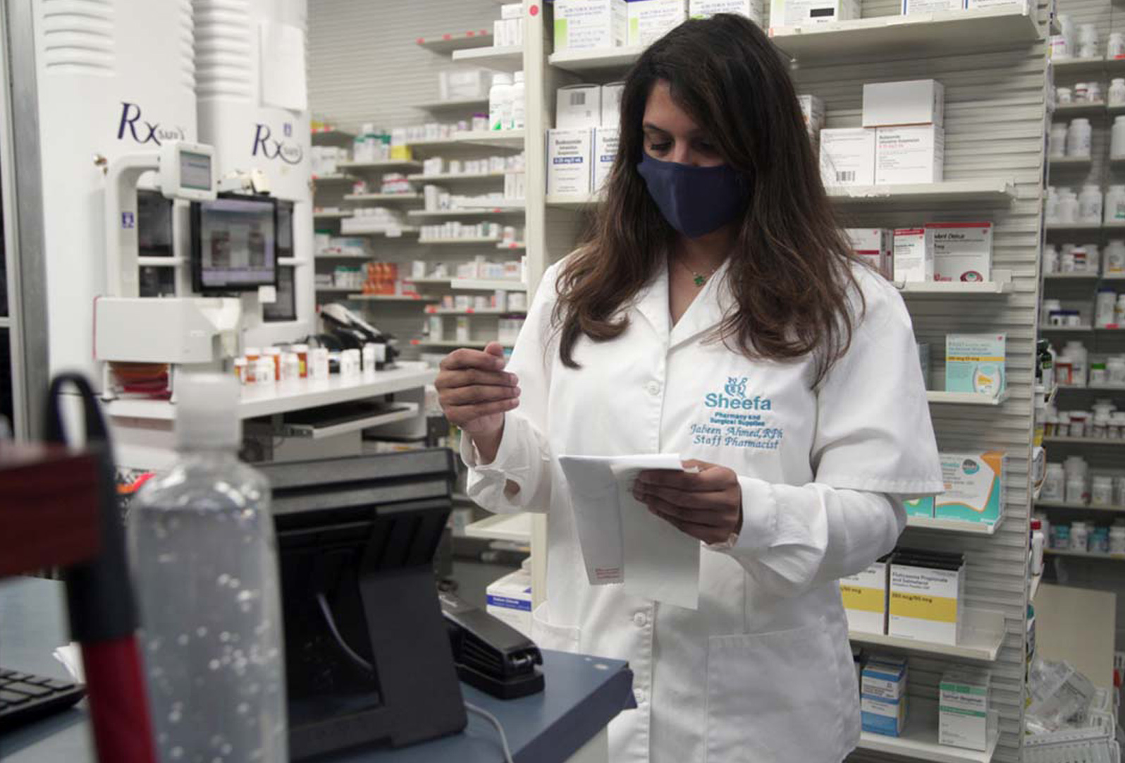 Pharmacist in Paterson, New Jersey, USA