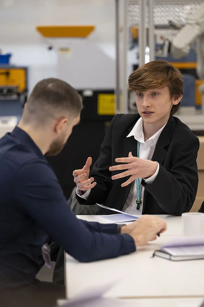 London students receive mentoring support through mock interviews and other career preparations.
