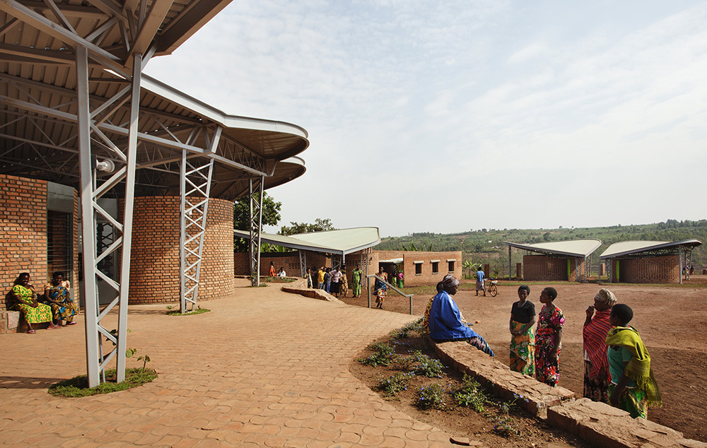 Women in Rwanda participate in vocational training classes at the Women’s Opportunity Center, which we supported with Women for Women International.