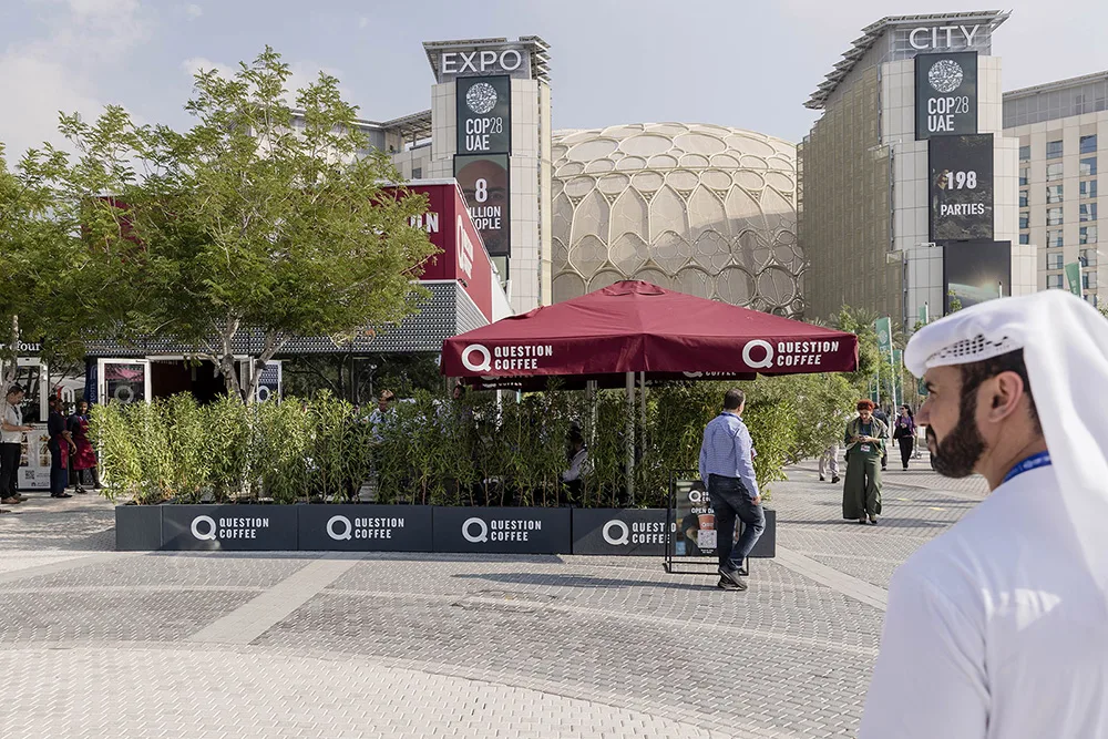 One of Question Coffee’s successful cafés, located in Dubai, UAE.