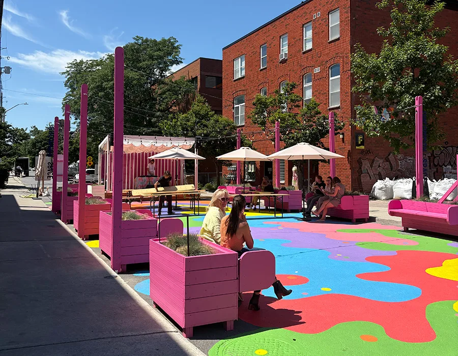 New public spaces open in downtown Ottawa to support revitalization efforts.