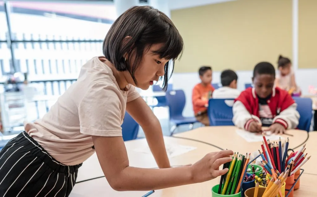 Students at Central Queens Academy in New York City improve math and English proficiency through the Summer Boost program.