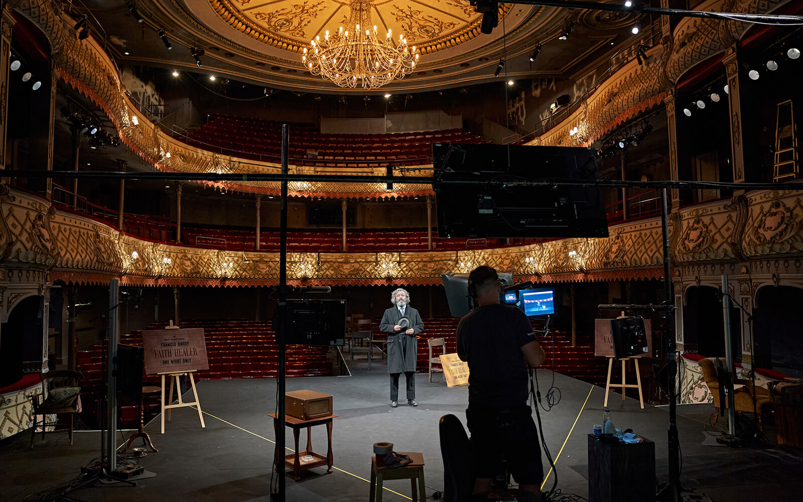 During the COVID-19 pandemic Bloomberg stepped up support for the arts in London though the London Community Response Fund, like at The Old Vic. photo credit: Manuel Harlan