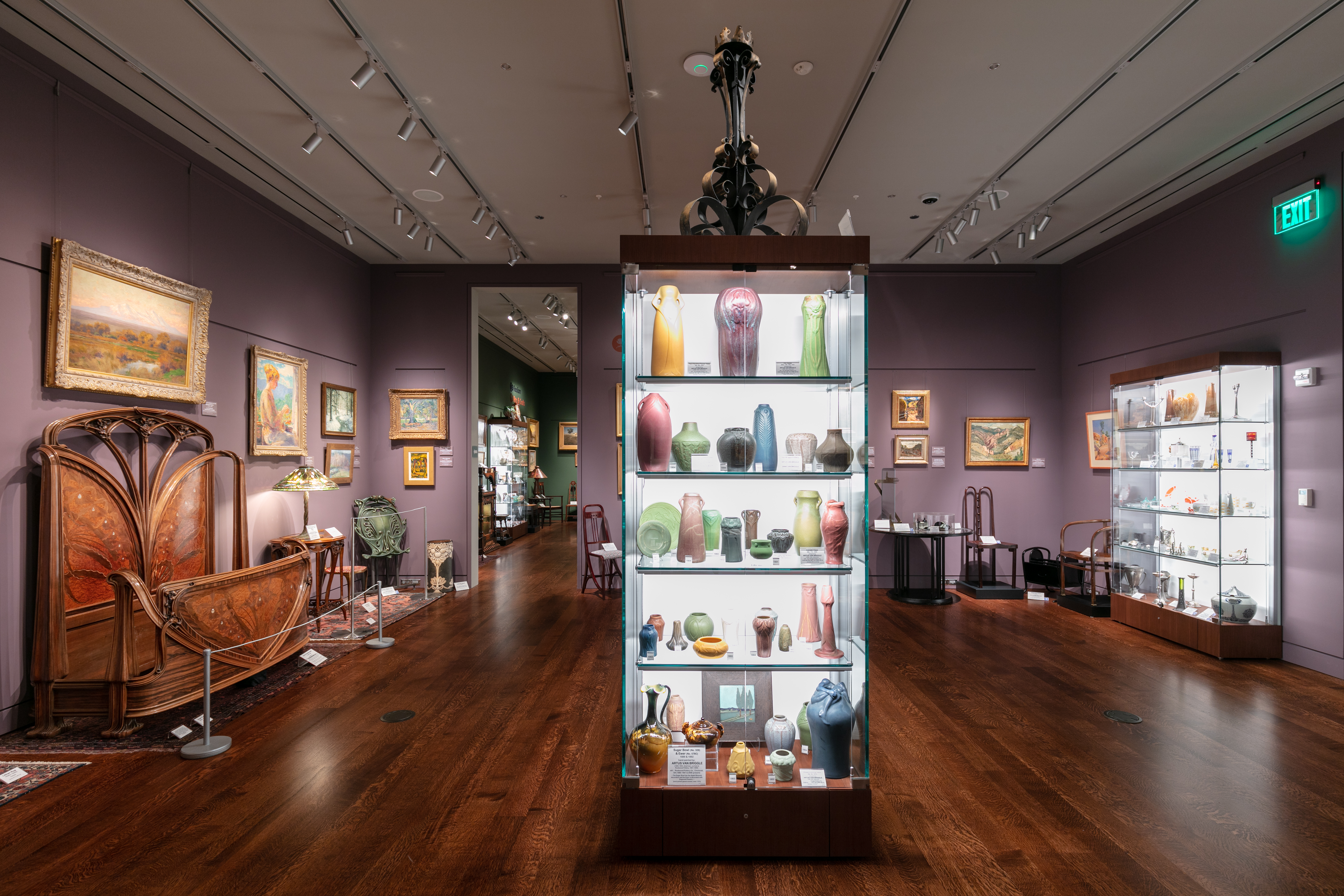 Photo of interior of Kirkland Museum of Fine & Decorative Art