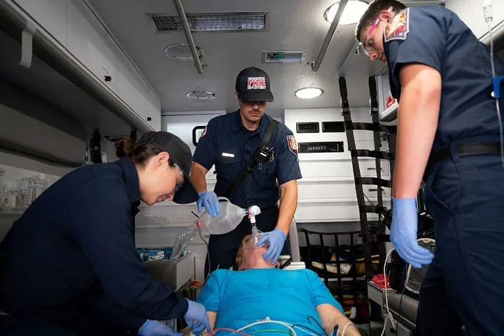 Ambulance service for oxygen support in City of Henderson