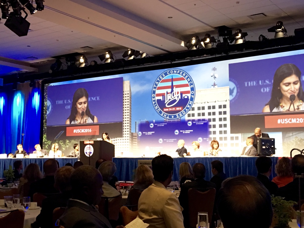 WWC Executive Director Simone Brody, at USCM