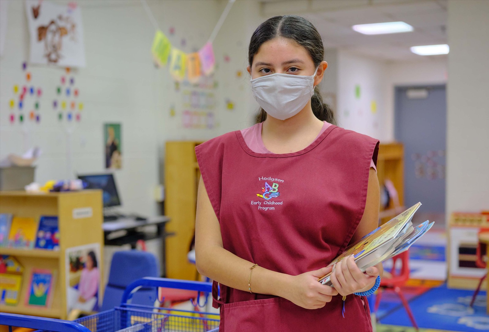 Students in Delaware participate in the state‘s expanded career pathways program, including programs in health care and early childhood education.