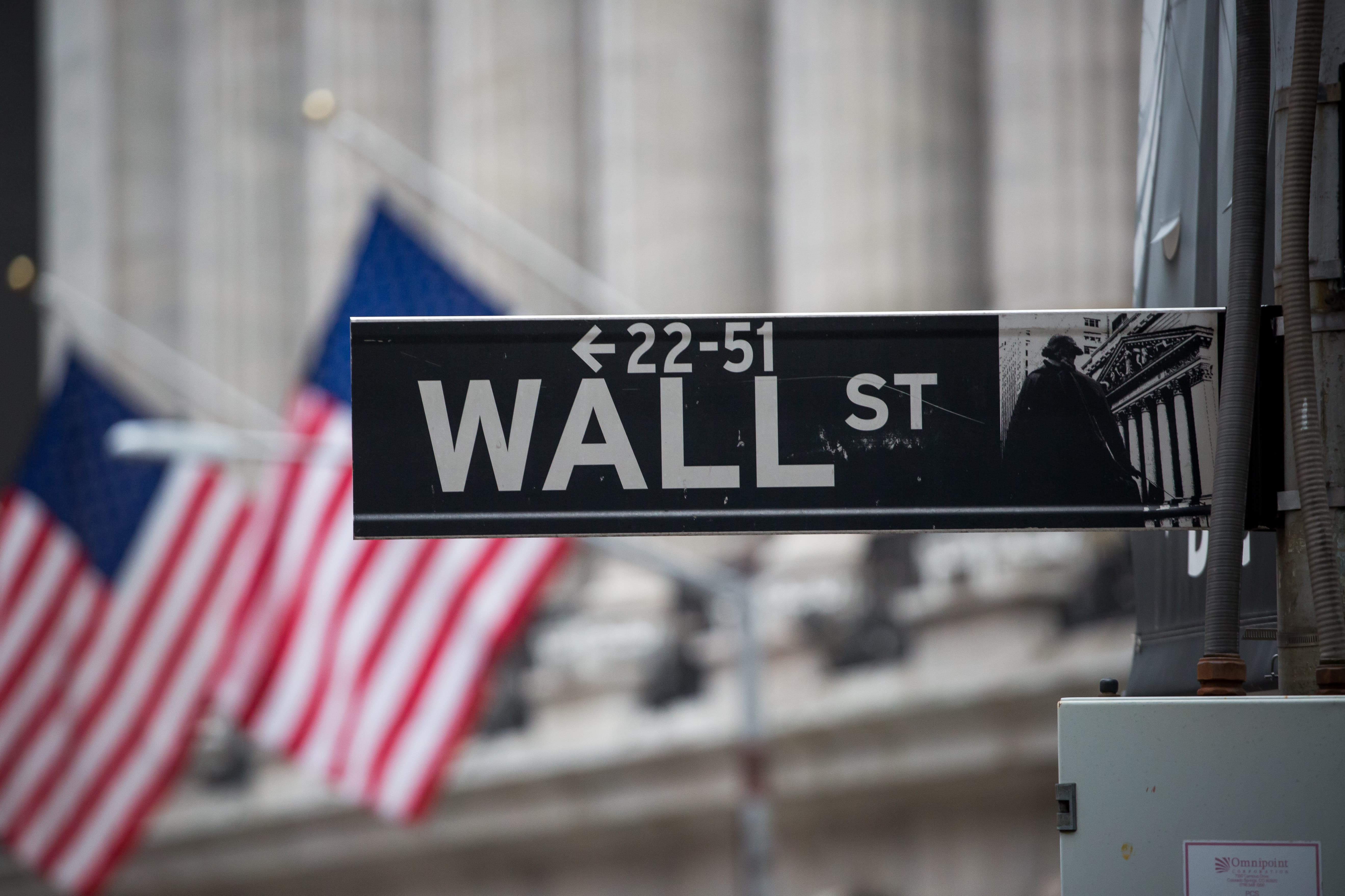 Wall Street sign