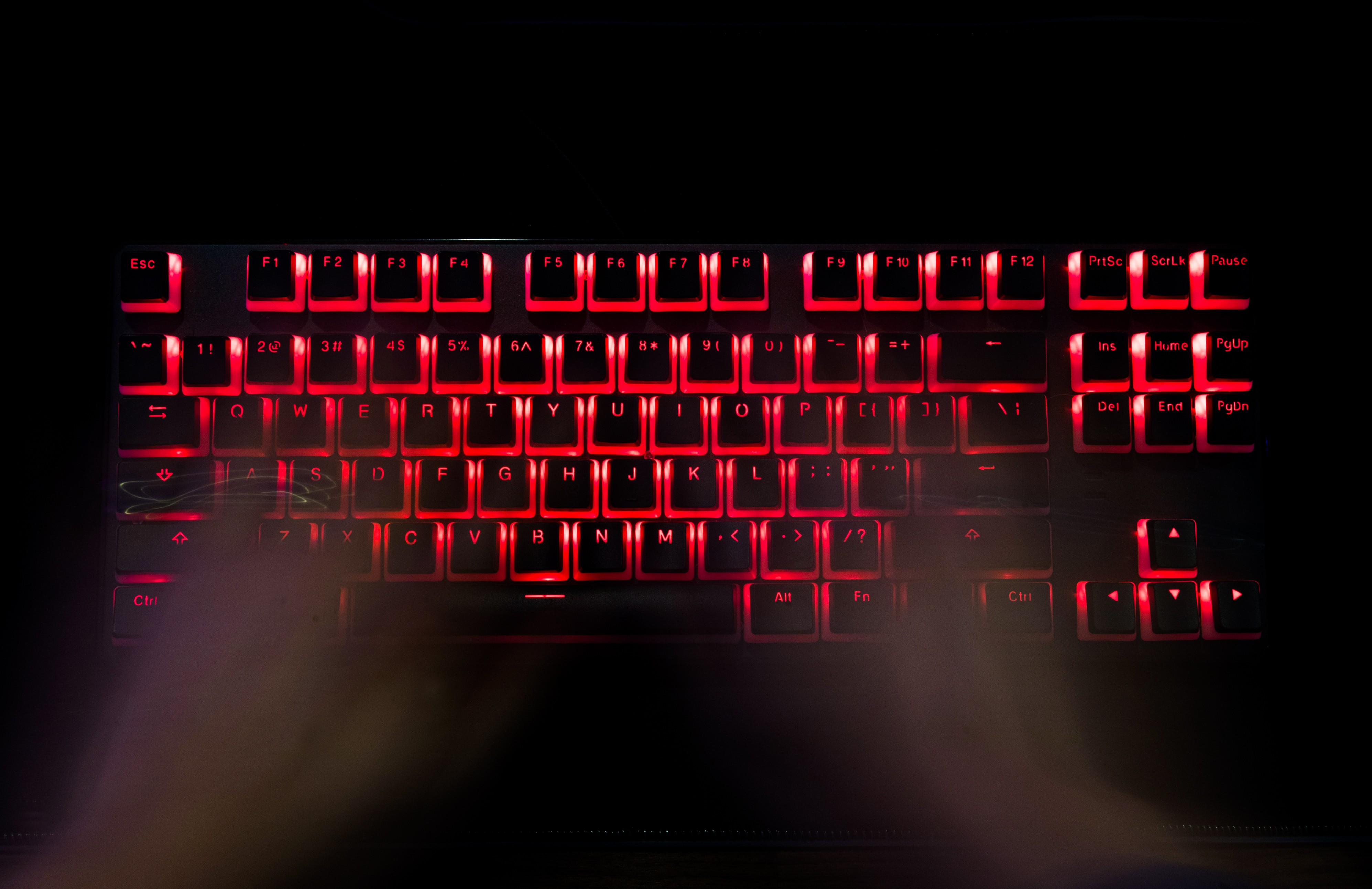 Hands on keyboard
