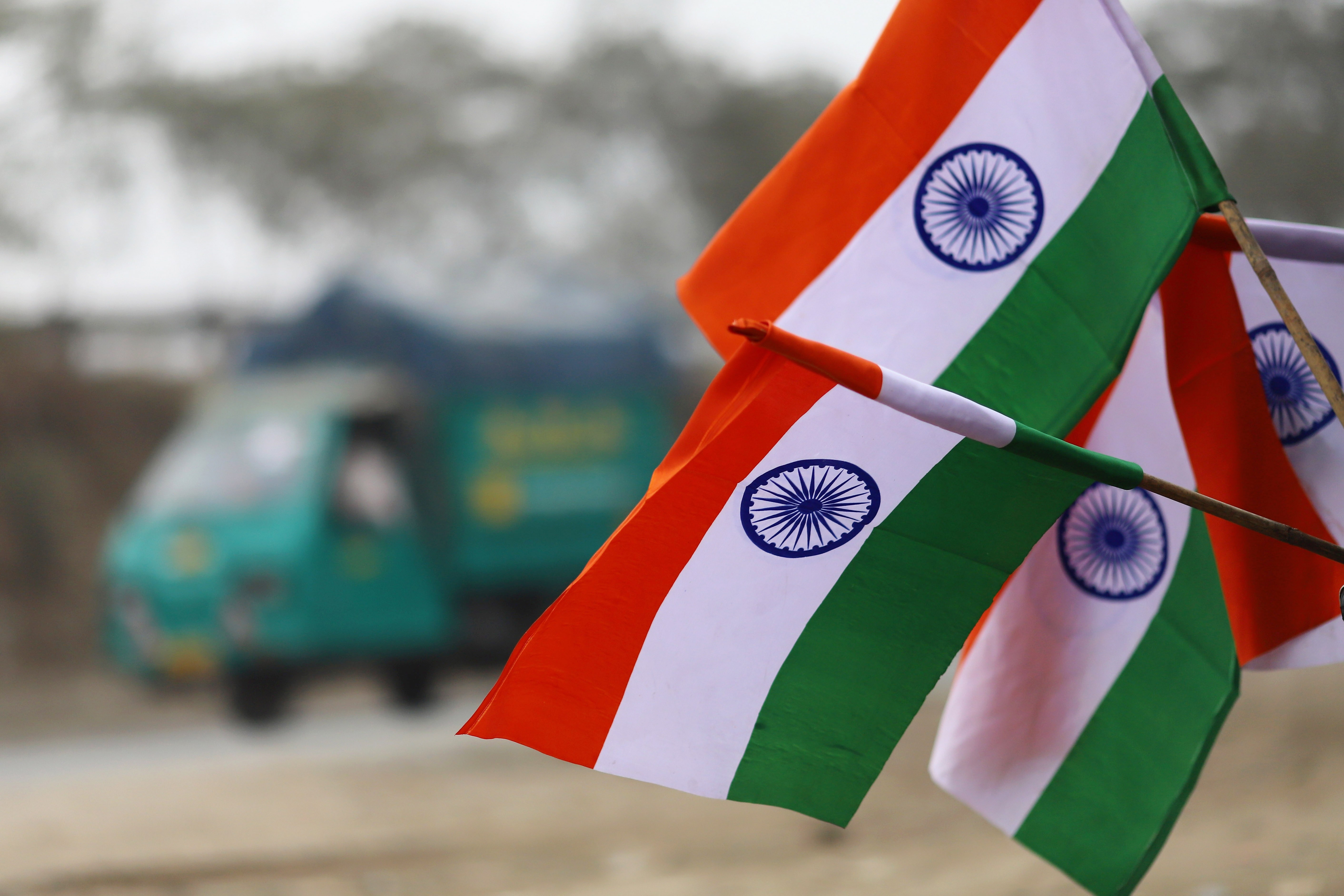 Indian flags