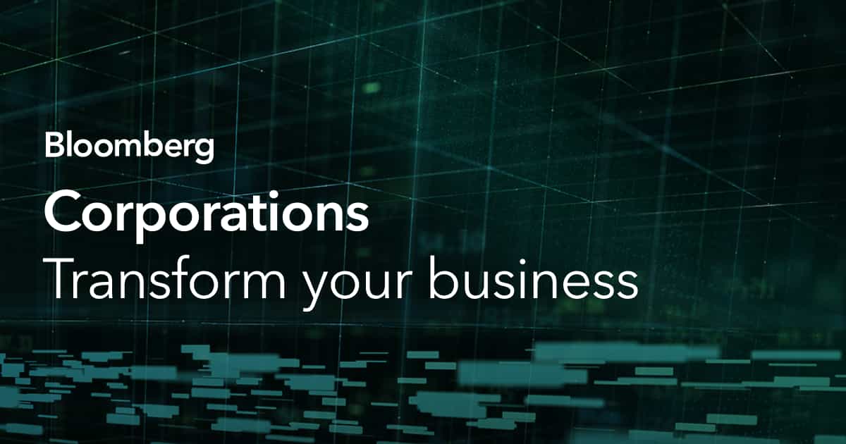 Corporations | Bloomberg Professional Services