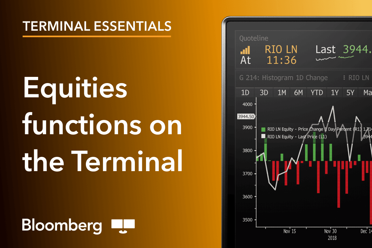 Bloomberg Terminal Essentials: Best equities functions | Insights ...