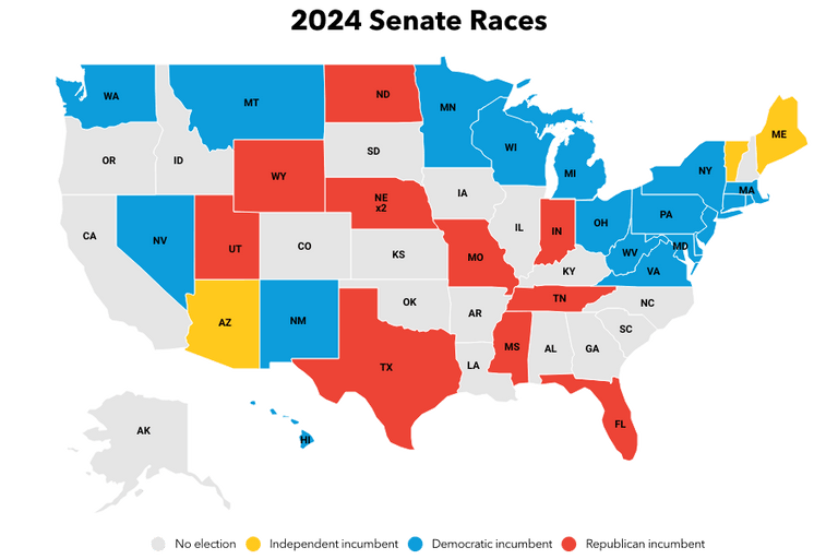 Balance of Power in the Senate Bloomberg Government