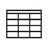 Icon spreadsheet