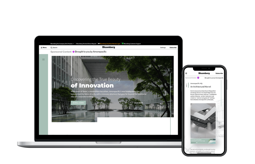 Amorepacific Bloomberg Media