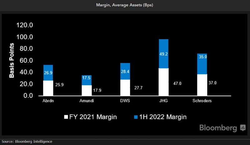 Margin, average assets