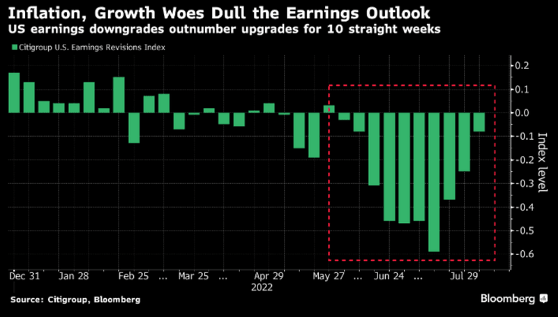 Inflation, Growth Woes Dull the Earnings Outlook Inflation, Growth Woes Dull the Earnings Outlook