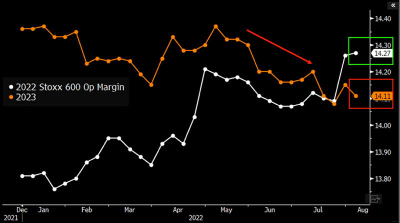 A Diverging Trend: 2022 vs. 2023 Operating Margins