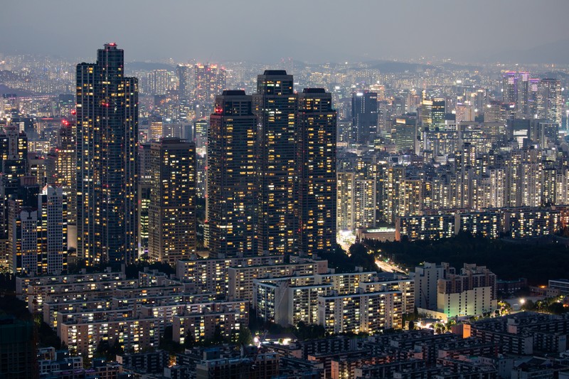 Seoul skyline