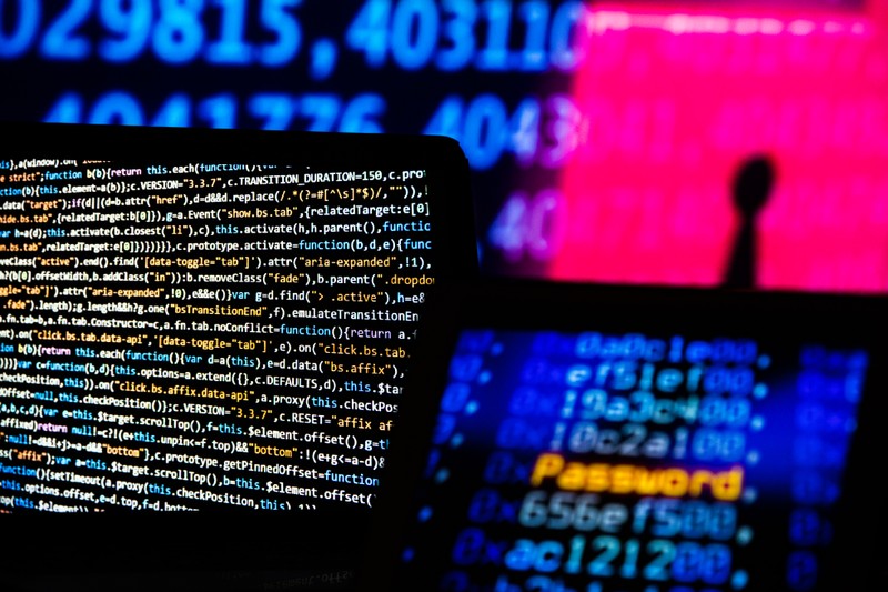Data And Text On Computer Screens