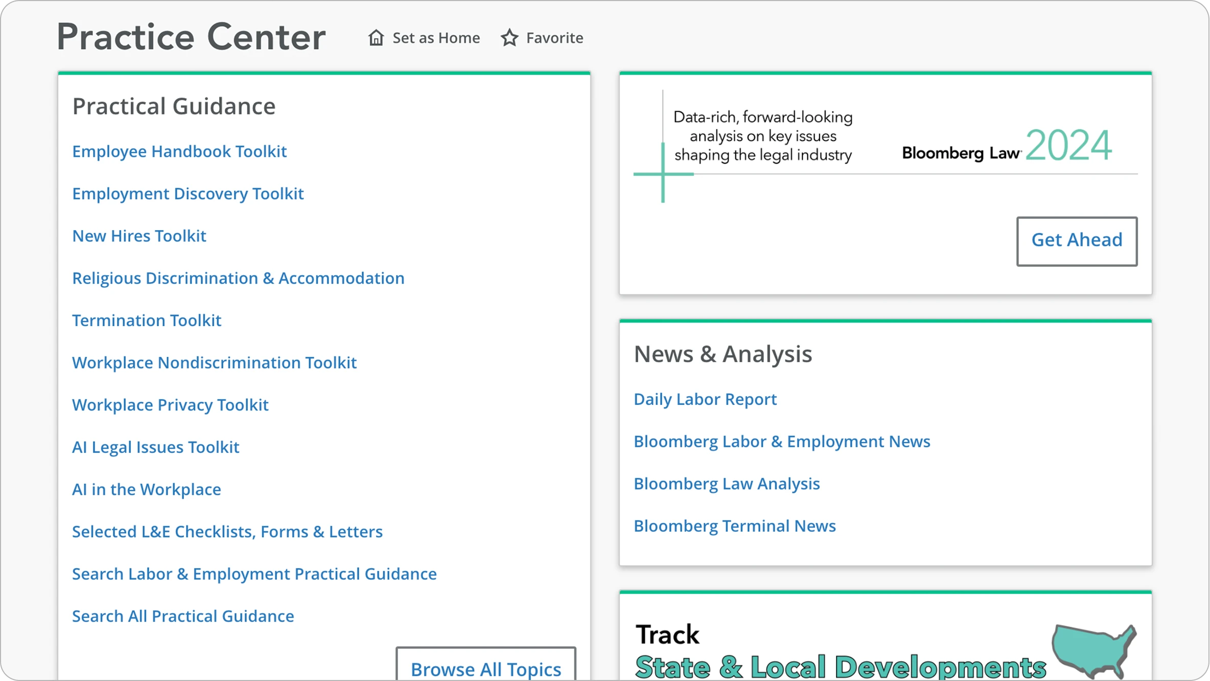 BLAW Practice Center