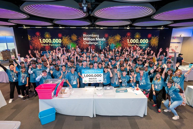 Group of employee volunteers