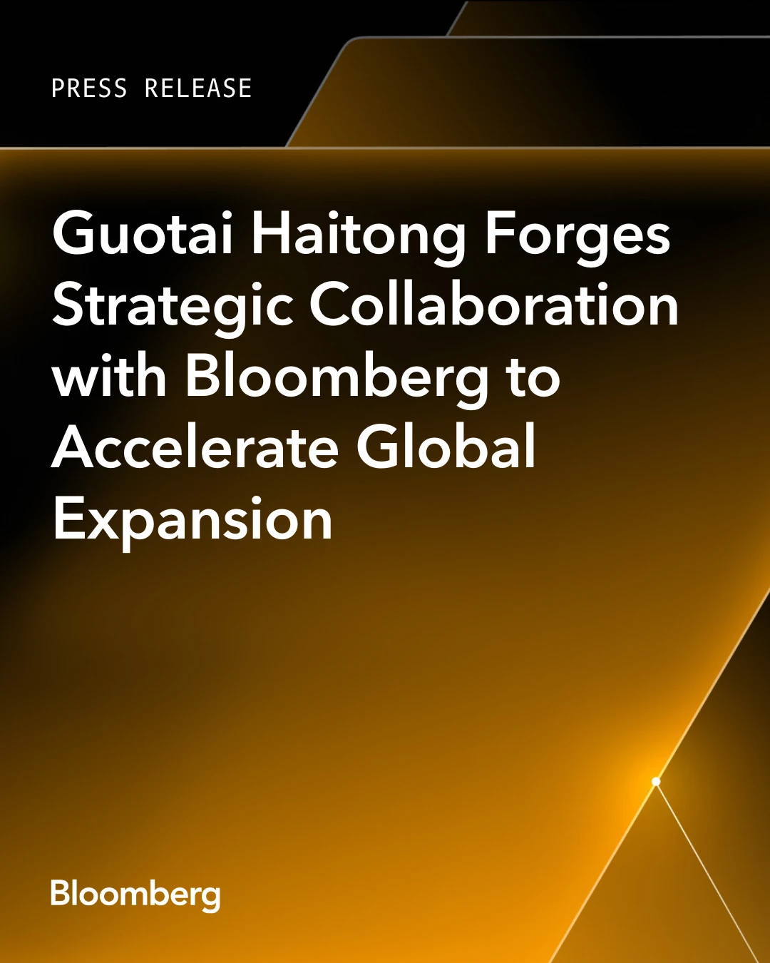 Guotai Haitong Forges Strategic Collaboration with Bloomberg to Accelerate  Global Expansion | Press | Bloomberg LP