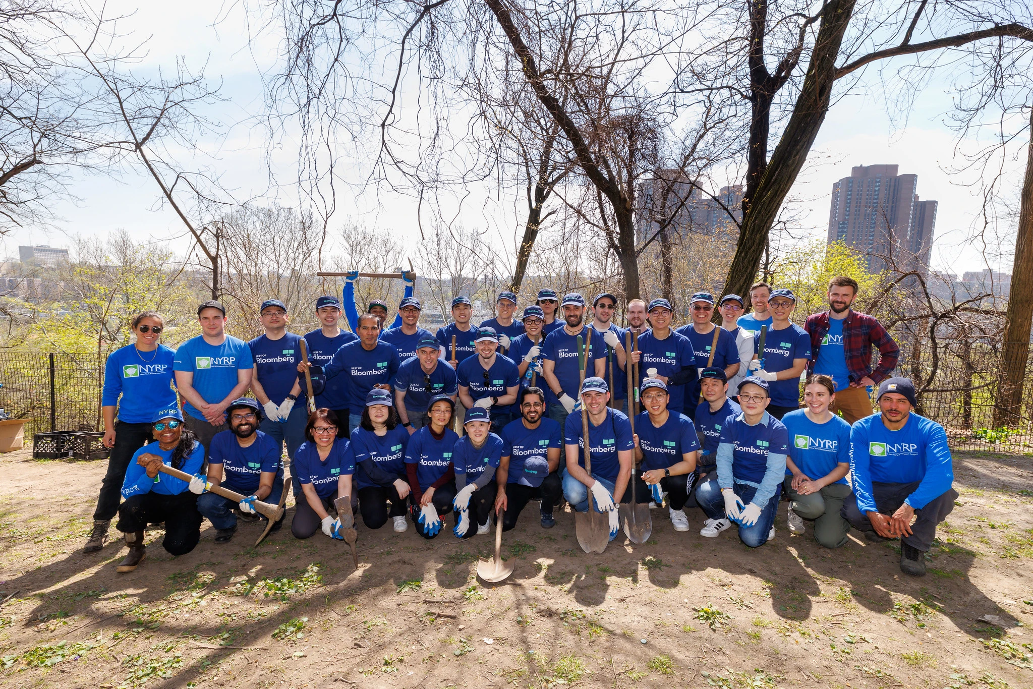 New York: Earth Day, NYRP Tree Planting at Highbridge Park