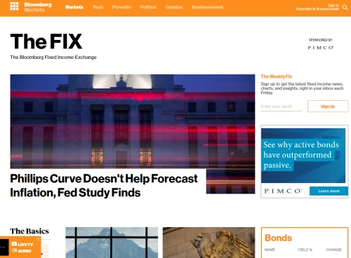 Bloomberg launches first fixed income investing resource | Bloomberg Media