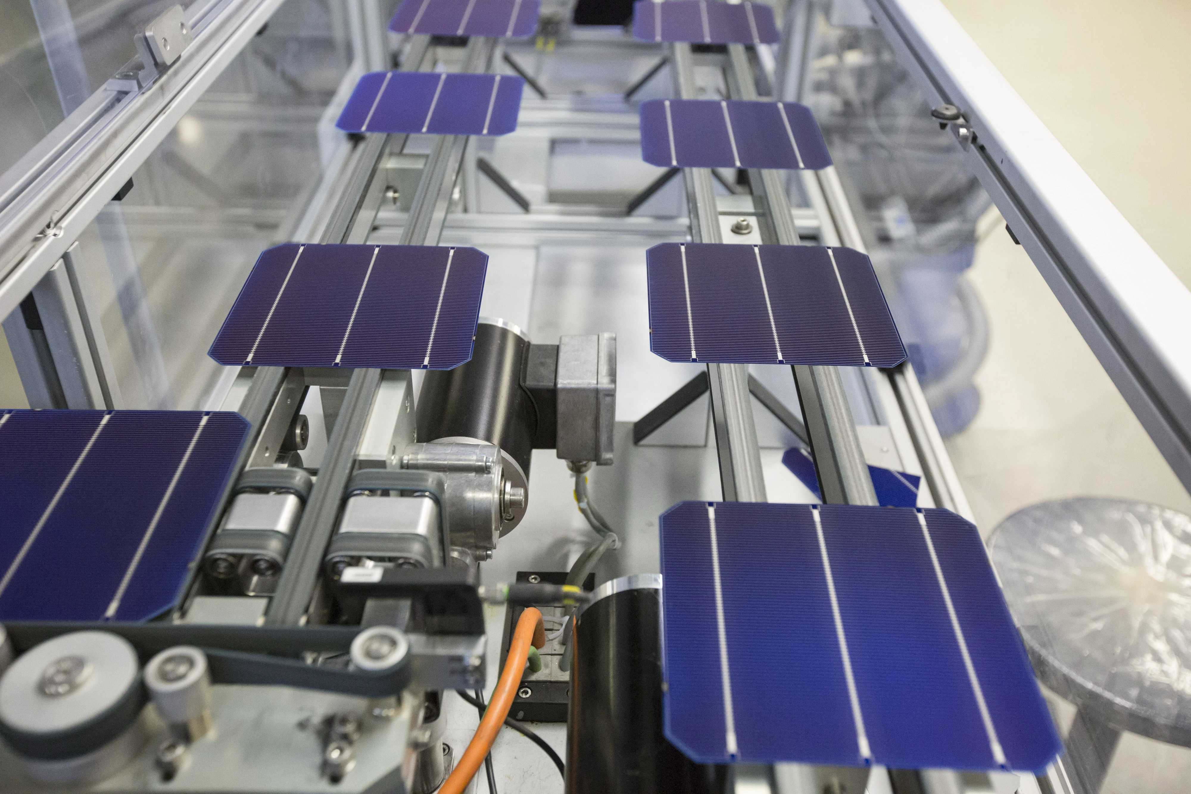 Solar cell manufacture