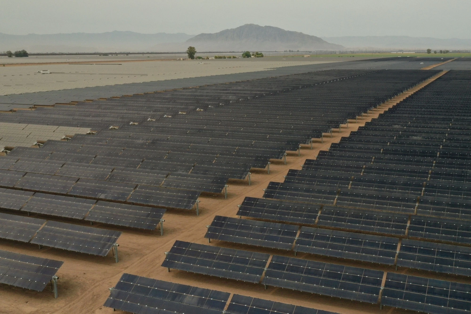 California Solar Panel Farm