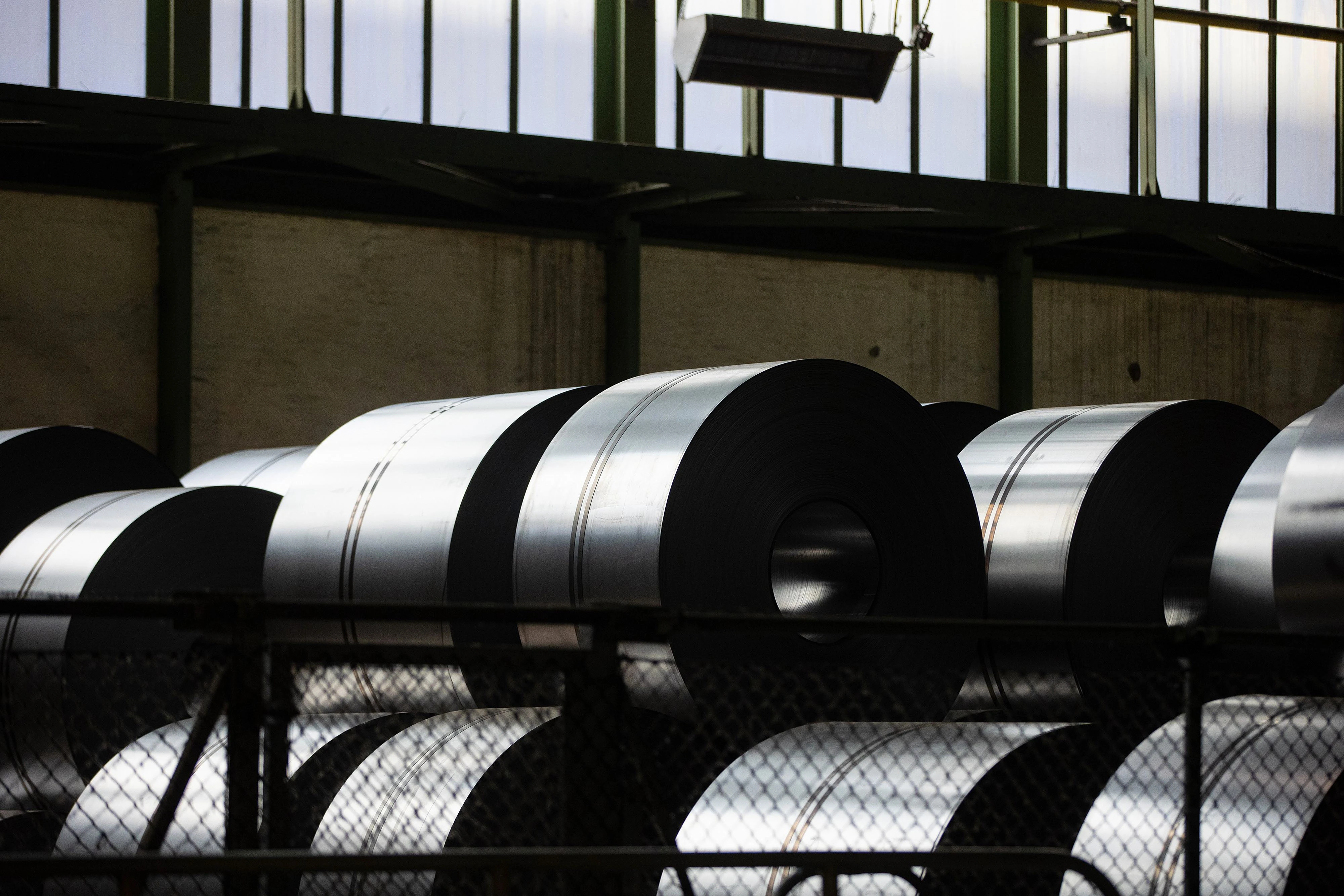 Rolls Of Steel Sheet