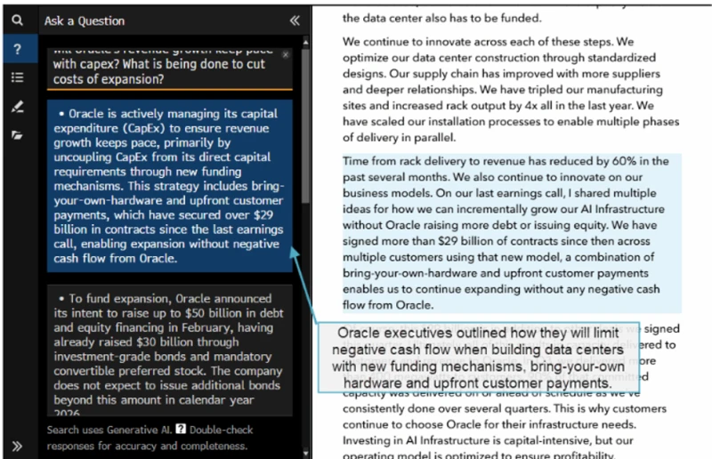 Ask a Question feature on the Bloomberg Terminal.