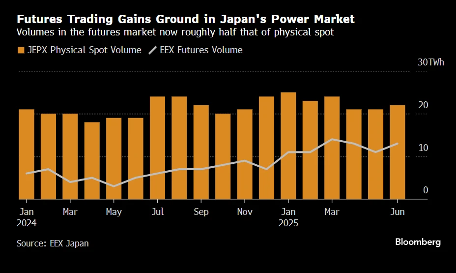 Futures Trading in Japan's Power Market