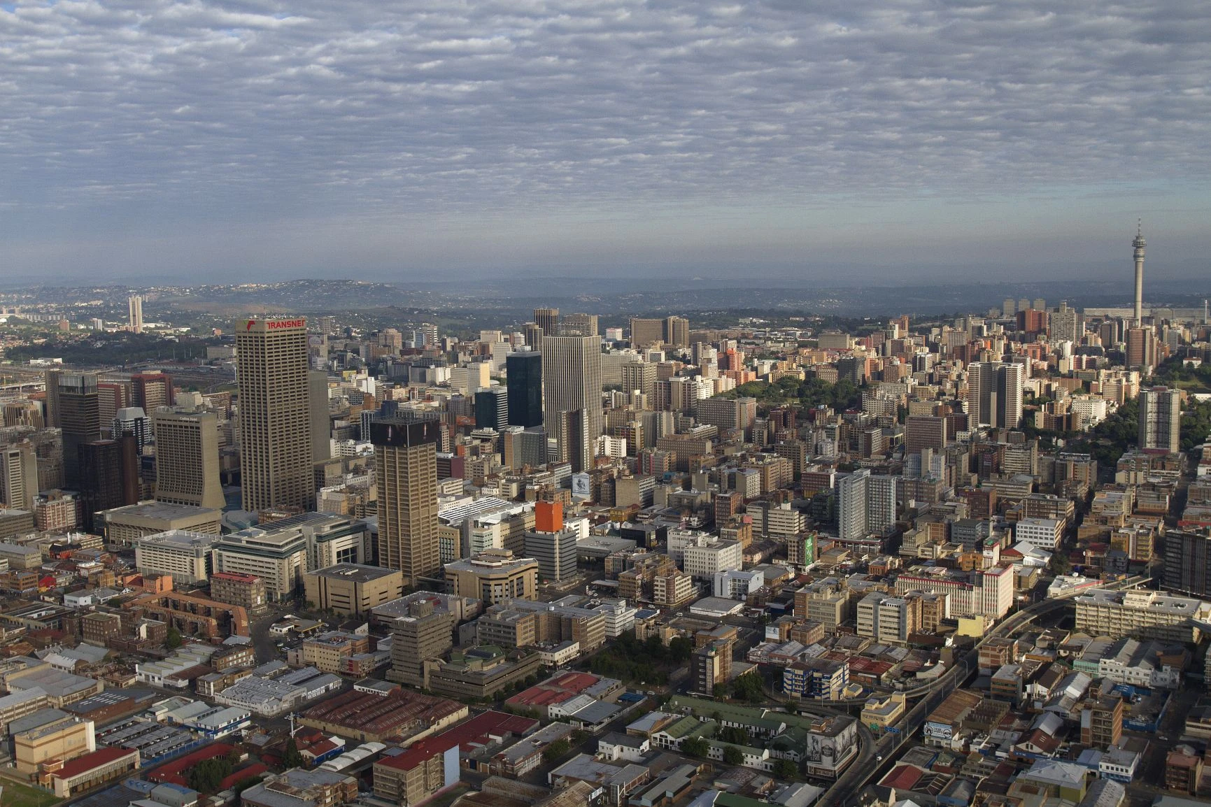 Johannesburg Aerial View