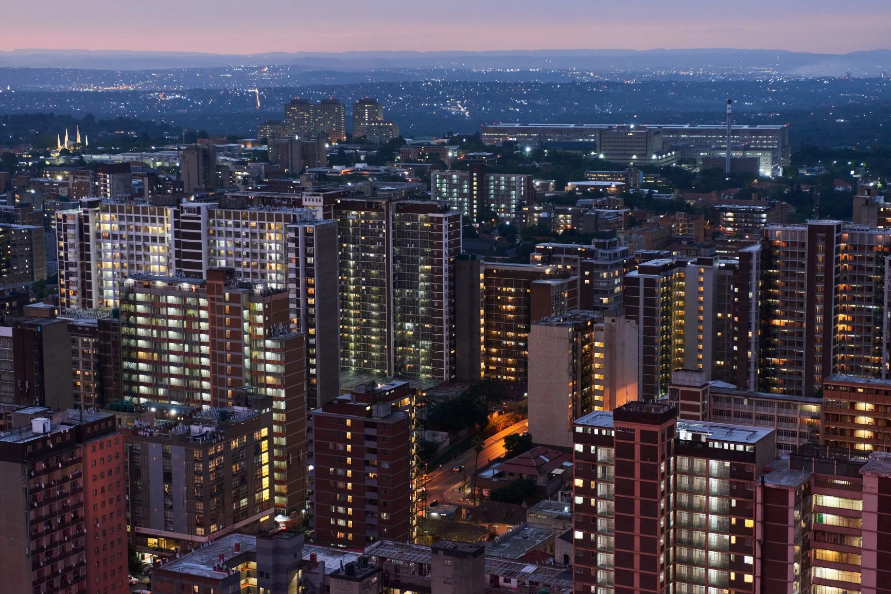 Johannesburg city view