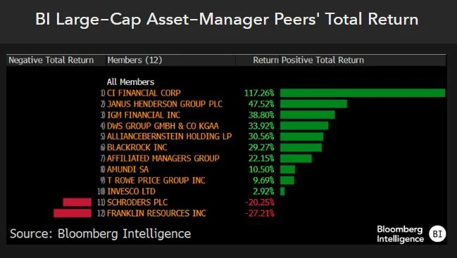 Large cap total returns