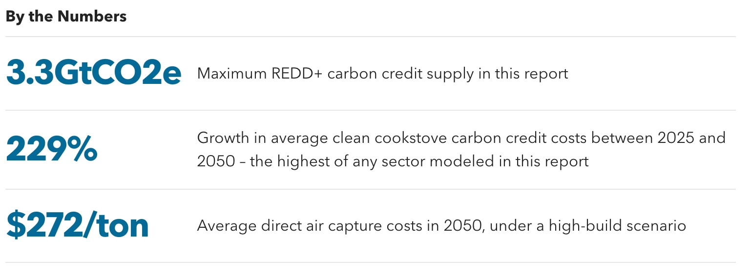 By the Numbers - Long-Term Carbon Credit Supply Outlook