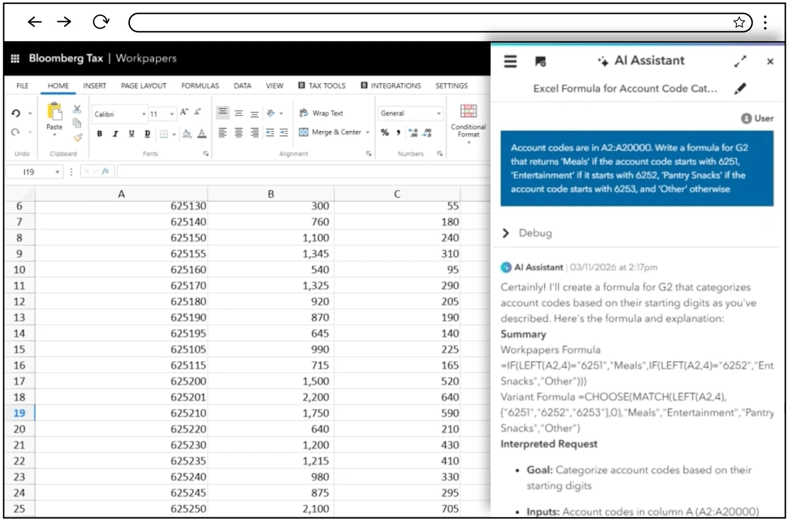 Adding Bloomberg Excel Add In Upgrade Excel spreadsheets with Bloomberg Tax Workpapers - Bloomberg Tax