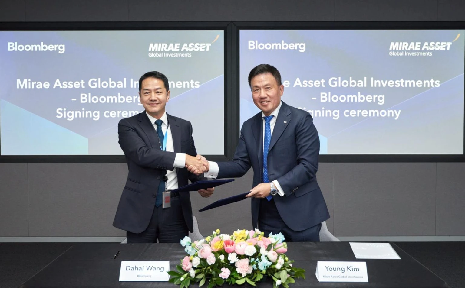 Mirae Asset Global Investments and Bloomberg Establish Global Strategic ...