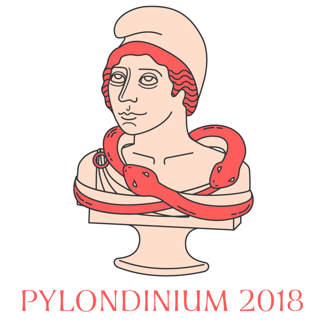 The Pylondinium 2018 logo.