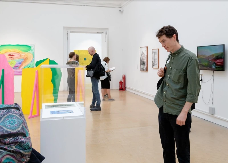 opening New Contemporaries opening at the Leeds Gallery