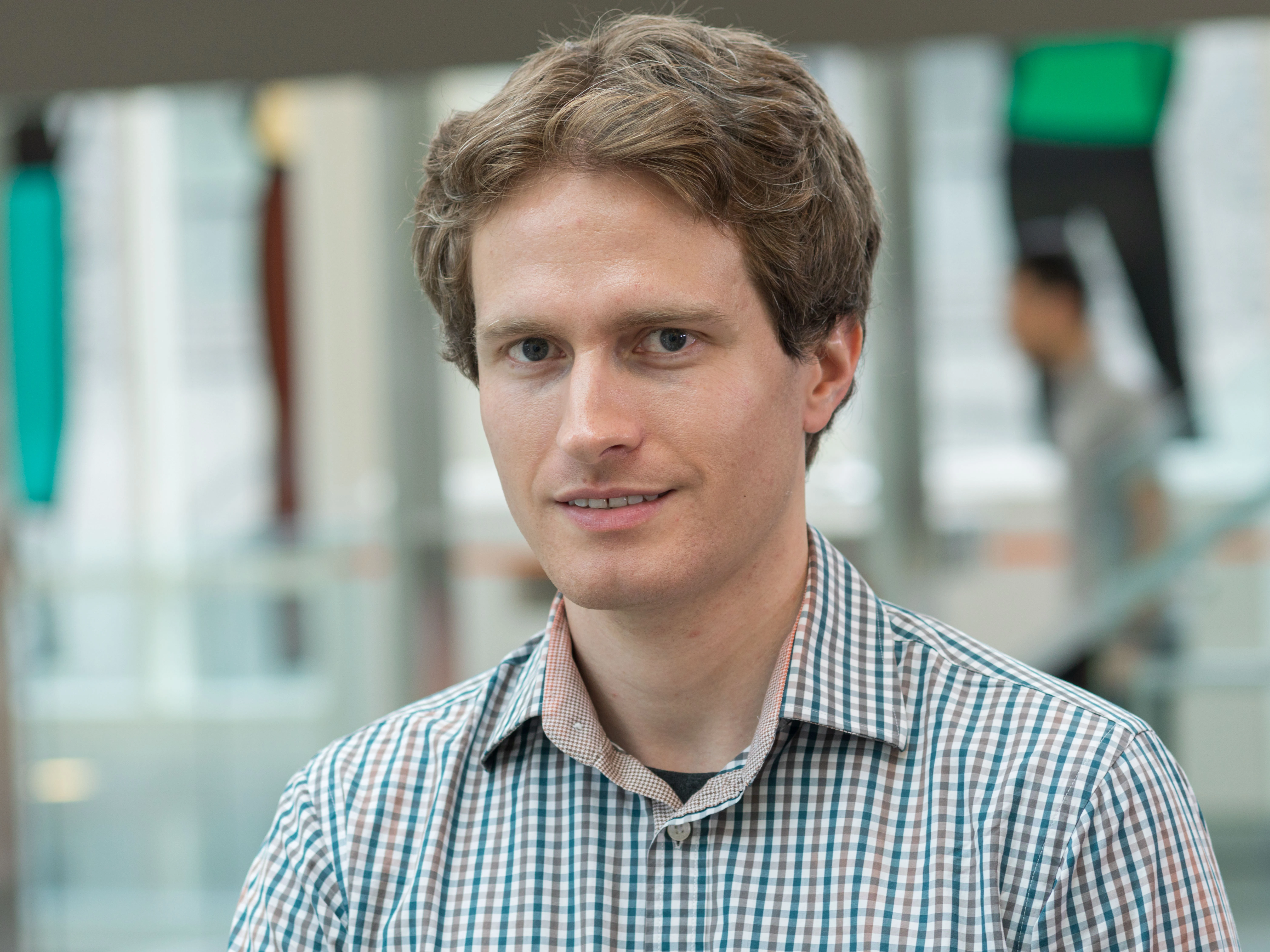 Data Science Ariah Klages-Mundt is a Data Science Ph.D. Fellow at Bloomberg (Photographer: Lori Hoffman/Bloomberg)